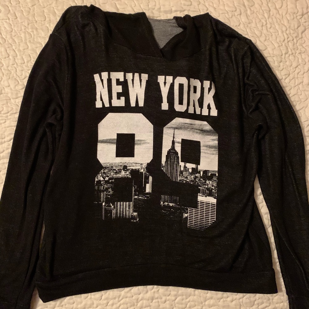 Thin NEW YORK hoodie size M